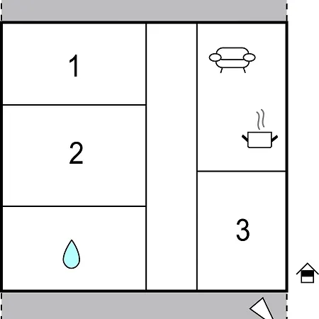 Daire 3 Bedroom Amazing In *