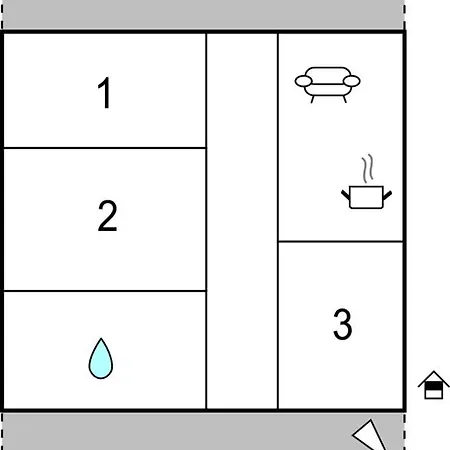 Daire 3 Bedroom Amazing In *